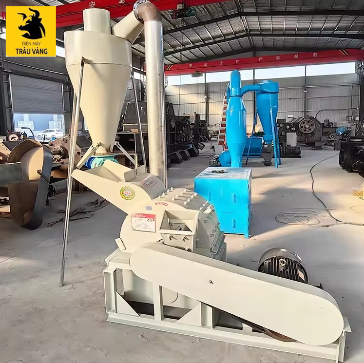 máy băm gỗ mini