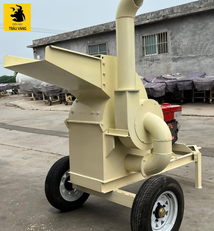 máy băm gỗ mini